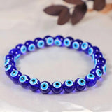 Evil Eye Bracelet Blue Beads