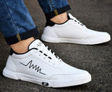 Afreet White Chunky Sneaker Shoes For Men