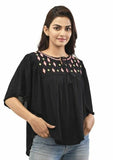 Women's Rayon Poncho Top